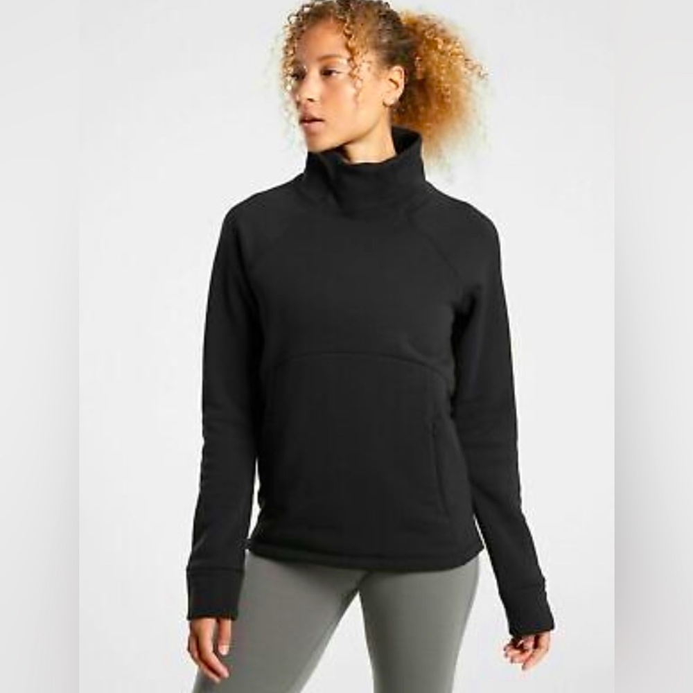 Athleta Polartec Funnel Neck Sweatshirt